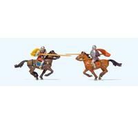 Preiser 24763 Knight Tournament On Horse, H0