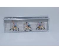 Preiser 25008 Racing Cyclist Team 3 1:87 H0 New OVP