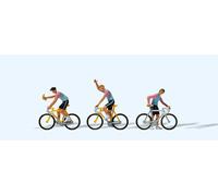 Preiser 25008 Racing Cyclists Team 3 (3) Figure Set
