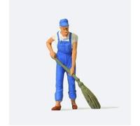 Preiser 28097 Sweeping the Floor Figure