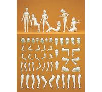 Preiser 58001 Eve Combination Kit (7) Unpainted Figures 1:24