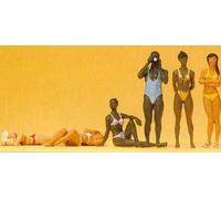 Preiser 65328 Sunbathers (6) Figure Set