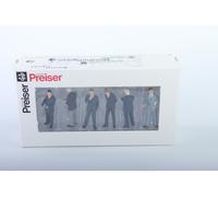 Preiser 68213 Business Men 6 Figures 1:50 New In Original Box