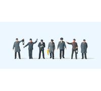 Preiser 75034 Railway Yard Workers (7) Figure Set