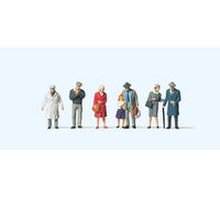 Preiser 75039 On the Platform (7) Figure Set