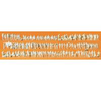 Preiser 79006 Selection of Figures (Pk125) Unpainted Figures N Gauge