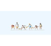 Preiser 79041 Tennis Players (6) Figure Set