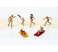Preiser 79066 On the Beach (6) Figure Set