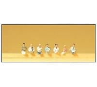 PREISER 79084 Scale N Passengers Sitting Pieces 6