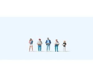 Preiser 79107 In The Self-Service Restaurant, N