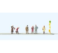 Preiser 79148 Waiting At The Tram Stop, N