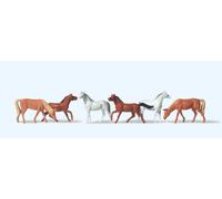 Preiser "N" Gauge Figures. Horses. PR79150