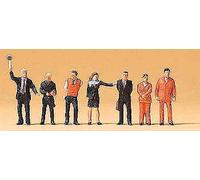 Preiser 79153 SBB Railway Personnel (7) Figure Set