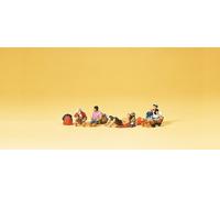 Preiser 79159 Wanderers Resting (6) Figure Set