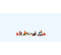 Preiser 79159 Wanderers Resting (6) Figure Set