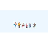 Preiser 79174 Sitting on the Stairs (6) Figure Set N Gauge
