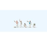 Preiser 79176 Decorators (5) Figure Set