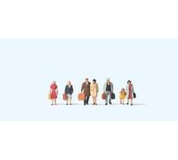 Preiser 79188 Travellers Walking (7) Figure Set