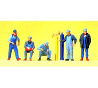 Preiser 79214 American Railroad Personnel (5) Figure Set