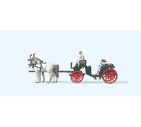 Preiser 79481 Horse Drawn Open Carriage N Gauge
