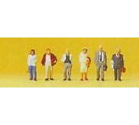 Preiser 80913 Travellers (6) Figure Set