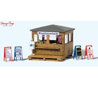 Preiser Boat Rental Kiosk Kit 1:87 HO Scale