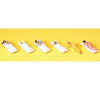 PREISER HO 10300 Sleeping coach travelers 1:87 HO