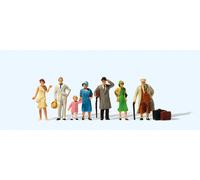 Preiser Passers By (7) 75th Anniversary Figure Set HO Gauge PR12446
