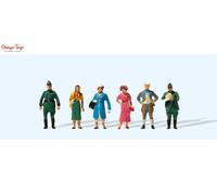 Preiser Street Scene 1936 (6) 75th Anniversary Figure Set HO Gauge PR12483