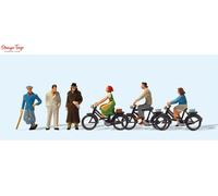 Preiser Street Scene 1936 (6) 75th Anniversary Figure Set HO Gauge PR12484