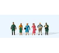 Preiser Street Scene 1936 (6) 75th Anniversary Figure Set HO Gauge PR12483