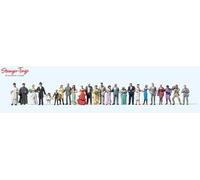 Preiser Figure Set 14415 - Wedding Guests (24) - HO