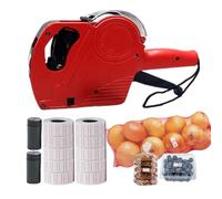 Preisivetage Machine - Manual Label Applicator, Retail Connoisseur Equipment, Practical Coding Machine for Cafe, Supermarket, Shop Front, Product Identification, Shelf Marking, Warehouse Contr