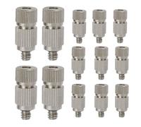 Preiu Brass: Patio ist Hose Nozzle is ade of Brass, Stainless Steel Holes, Leak-Proof, Strong and Durable, Never Rust. Great for Outdoor use with Cold Water.(0.1-0.8 orifices)