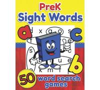 PreK Sight Words Word Search Games: Workbook for Preschool Kids Ages 4-5