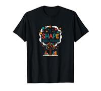 PreK Teacher I Shape Little Minds Inspirational Gift T-Shirt, Men, Black, XL