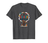 PreK Teacher I Shape Little Minds Inspirational Gift T-Shirt, Men, Dark Heather Grey, 3XL