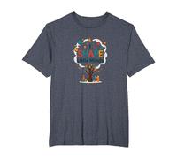 PreK Teacher I Shape Little Minds Inspirational Gift T-Shirt, Men's Big and Tall, Heather Blue, 2X Tall