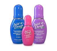 Just a Drop Odor Eliminator Set - Long-Lasting and Eco-Friendly Formula - Leaves Bathroom Smelling Clean and Fresh - Fits into Your Pocket or Purse - Easy To Use - 3 pc Drops