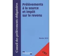 Prélèvements à la source et impôts sur le revenu
