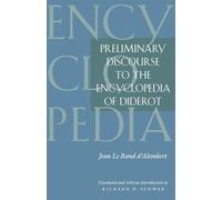 Preliminary Discourse to the Encyclopedia of Diderot