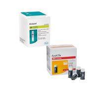 Preloaded Drum Lancets & Instant Blood Glucose Test Strips | 204 Lancet Drum Pack + 50 Test Cassette Bundle | Diabetes Saver Pack for Fast, Near-Painless Home Blood Sugar Testing
