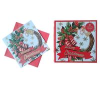 Prelude Box Of 10 Merry Christmas 6x6 Inch Christmas Cards