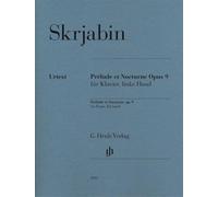 Prélude et Nocturne op.9 - for Piano, left hand - piano (left hand) - (HN 1013)