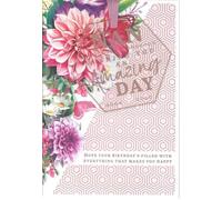Prelude Nan Birthday Greeting Card, Pink Floral & Butterfly Design with Heartfelt Verse Inside