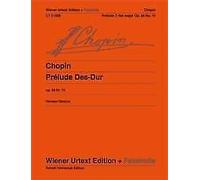 Prelude op. 28/15 piano Frédéric Chopin Wiener Urtext Edition