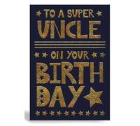 Prelude Uncle Birthday Card, 13 x 19 cm