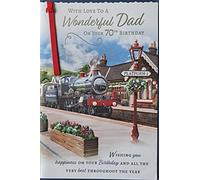 Prelude With Love To A Wonderful Dad On Your 70th Birthday Card