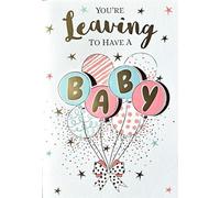 Prelude You're Leaving To Have A Baby Card, 19x13cm, White
