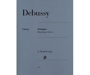 Préludes Vol. 2 piano Debussy G. Henle Verlag Paperback